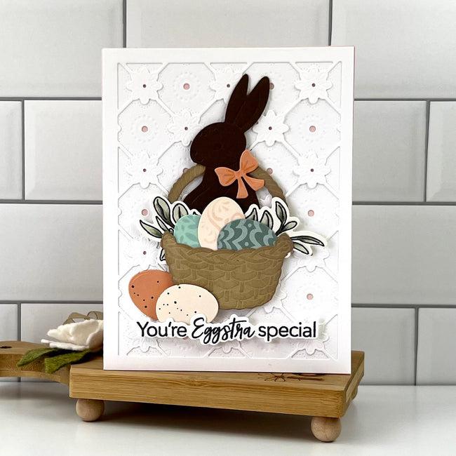 Honey Bee Stamps - Honey Cuts - Bunny Basket-ScrapbookPal