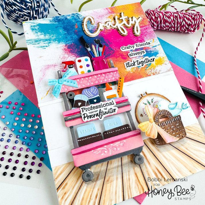 Honey Bee Stamps - Honey Cuts - Crafty Friends-ScrapbookPal