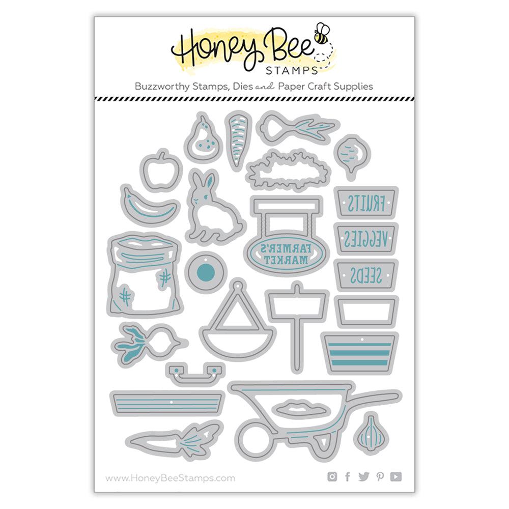 Honey Bee Stamps - Honey Cuts - Farmer's Market Cart Add-On-ScrapbookPal