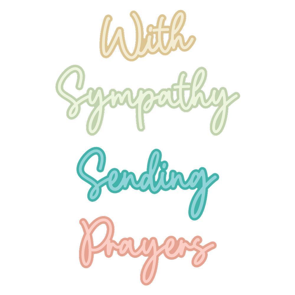 Honey Bee Stamps - Honey Cuts - Great Greetings: Sympathy-ScrapbookPal