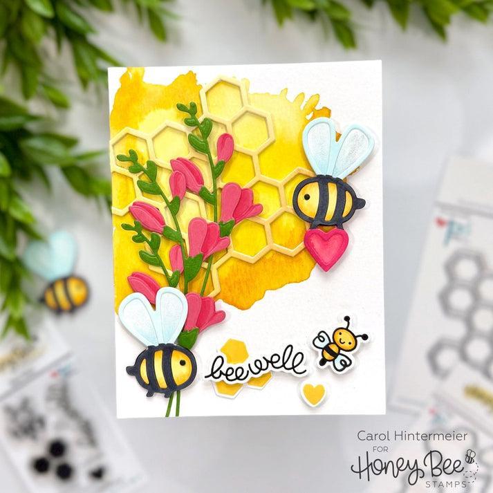 Honey Bee Stamps - Honey Cuts - Lovely Layers: Mini Spring Florals-ScrapbookPal