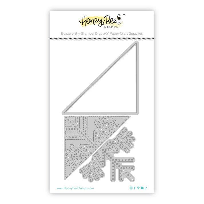 Honey Bee Stamps - Honey Cuts - In Stitches: Bookmarked Snowflake-ScrapbookPal