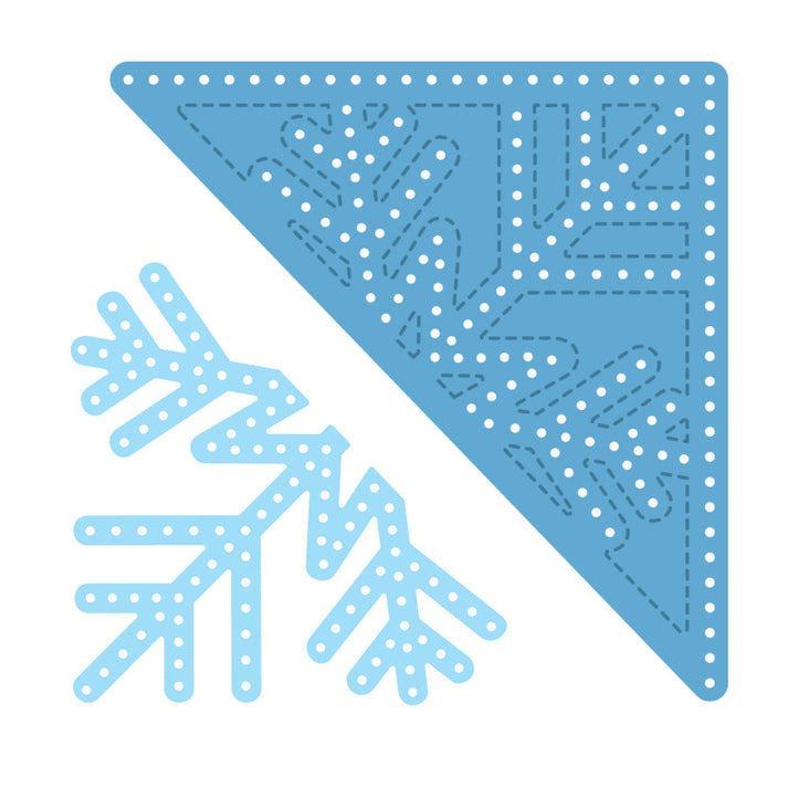 Honey Bee Stamps - Honey Cuts - In Stitches: Bookmarked Snowflake-ScrapbookPal