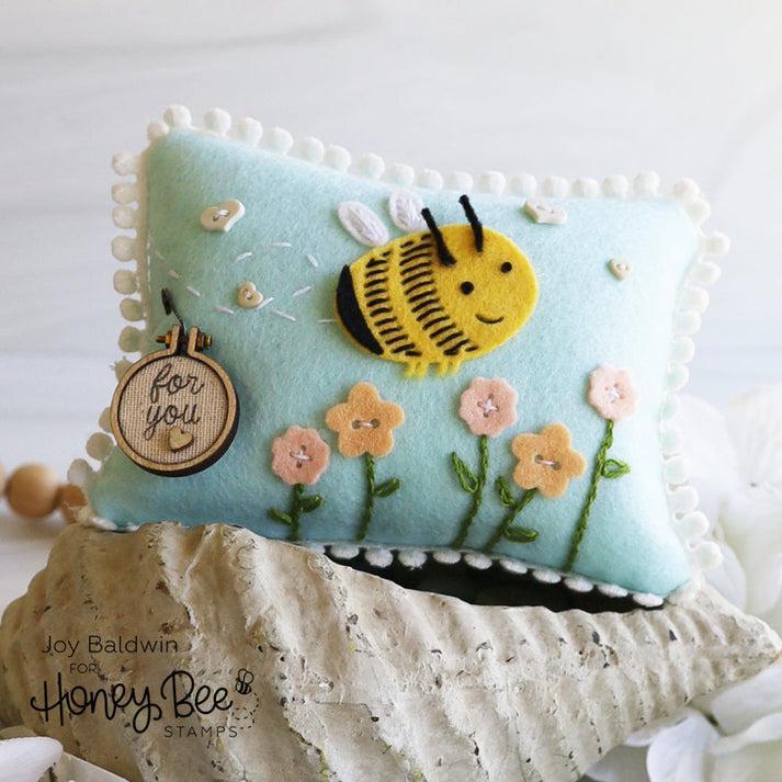 Honey Bee Stamps - Honey Cuts - In Stitches: Buttons-ScrapbookPal