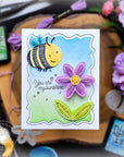 Honey Bee Stamps - Honey Cuts - In Stitches: Daisy-ScrapbookPal
