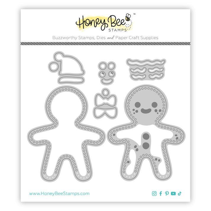 Honey Bee Stamps - Honey Cuts - In Stitches: Gingerbread-ScrapbookPal