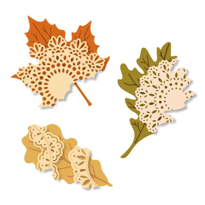 Honey Bee Stamps - Honey Cuts - Lovely Layers: Boho Leaves-ScrapbookPal