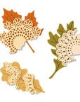 Honey Bee Stamps - Honey Cuts - Lovely Layers: Boho Leaves-ScrapbookPal