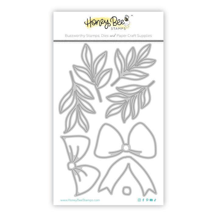 Honey Bee Stamps - Honey Cuts - Lovely Layers: Bow &amp; Bough-ScrapbookPal