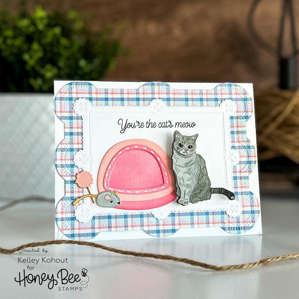Honey Bee Stamps - Honey Cuts - Lovely Layers: Cats-ScrapbookPal