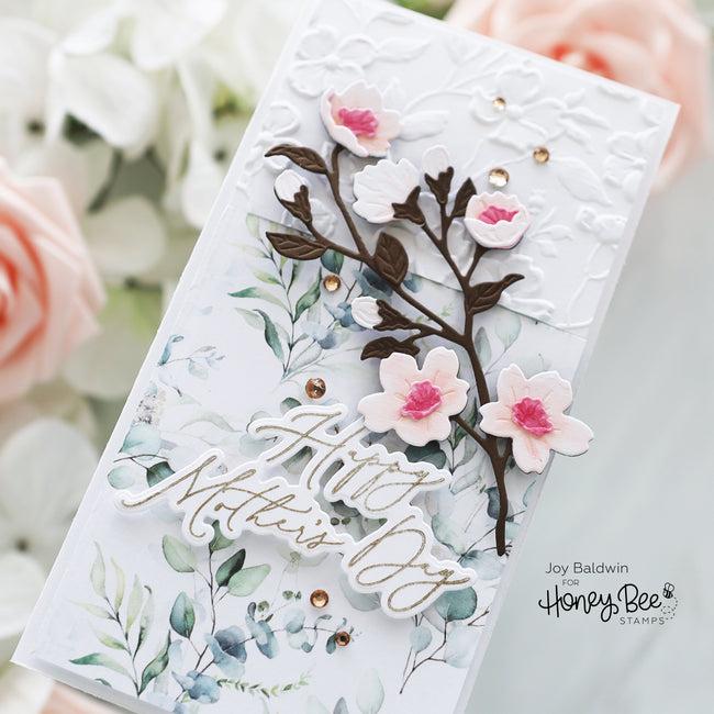 Honey Bee Stamps - Honey Cuts - Lovely Layers: Cherry Blossom-ScrapbookPal