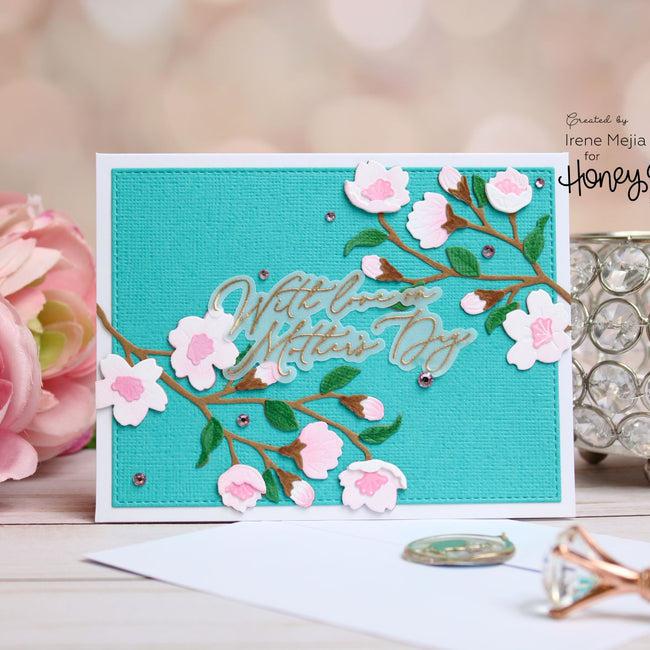 Honey Bee Stamps - Honey Cuts - Lovely Layers: Cherry Blossom-ScrapbookPal