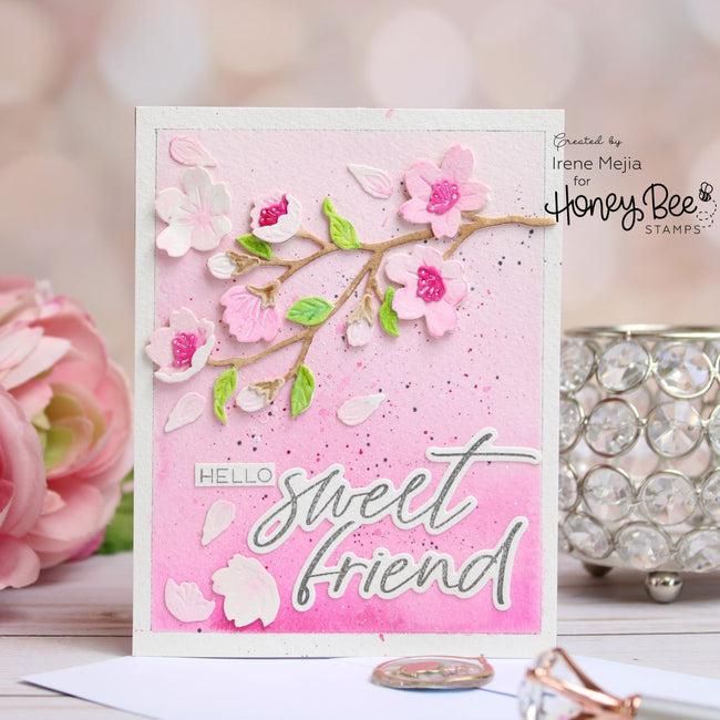 Honey Bee Stamps - Honey Cuts - Lovely Layers: Cherry Blossom-ScrapbookPal
