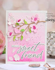 Honey Bee Stamps - Honey Cuts - Lovely Layers: Cherry Blossom-ScrapbookPal