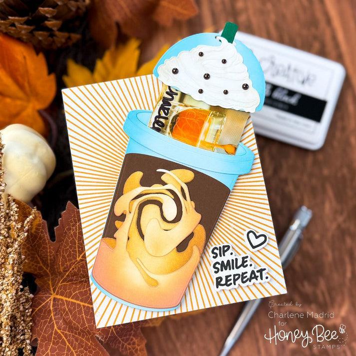 Honey Bee Stamps - Honey Cuts - Lovely Layers: Coffee Cup-ScrapbookPal