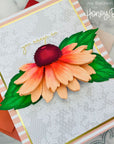 Honey Bee Stamps - Honey Cuts - Lovely Layers: Coneflower-ScrapbookPal