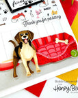 Honey Bee Stamps - Honey Cuts - Lovely Layers: Dog Beds-ScrapbookPal