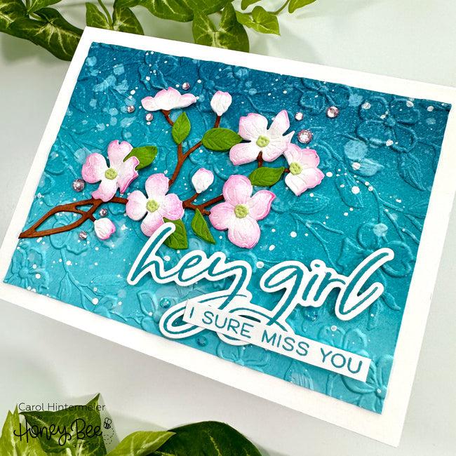 Honey Bee Stamps - Honey Cuts - Lovely Layers: Dogwood-ScrapbookPal