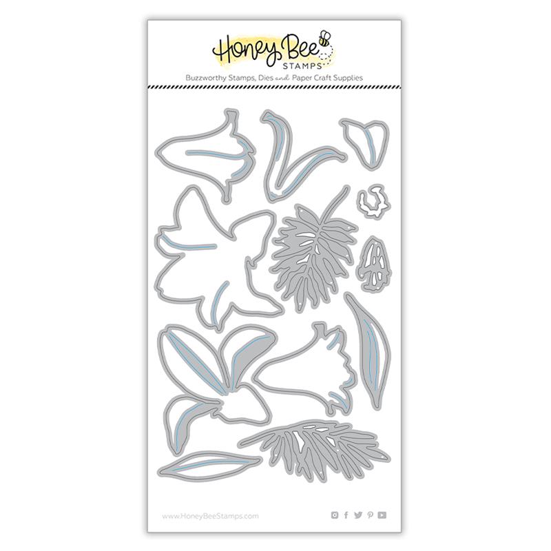 Honey Bee Stamps - Honey Cuts - Lovely Layers: Easter Lily-ScrapbookPal