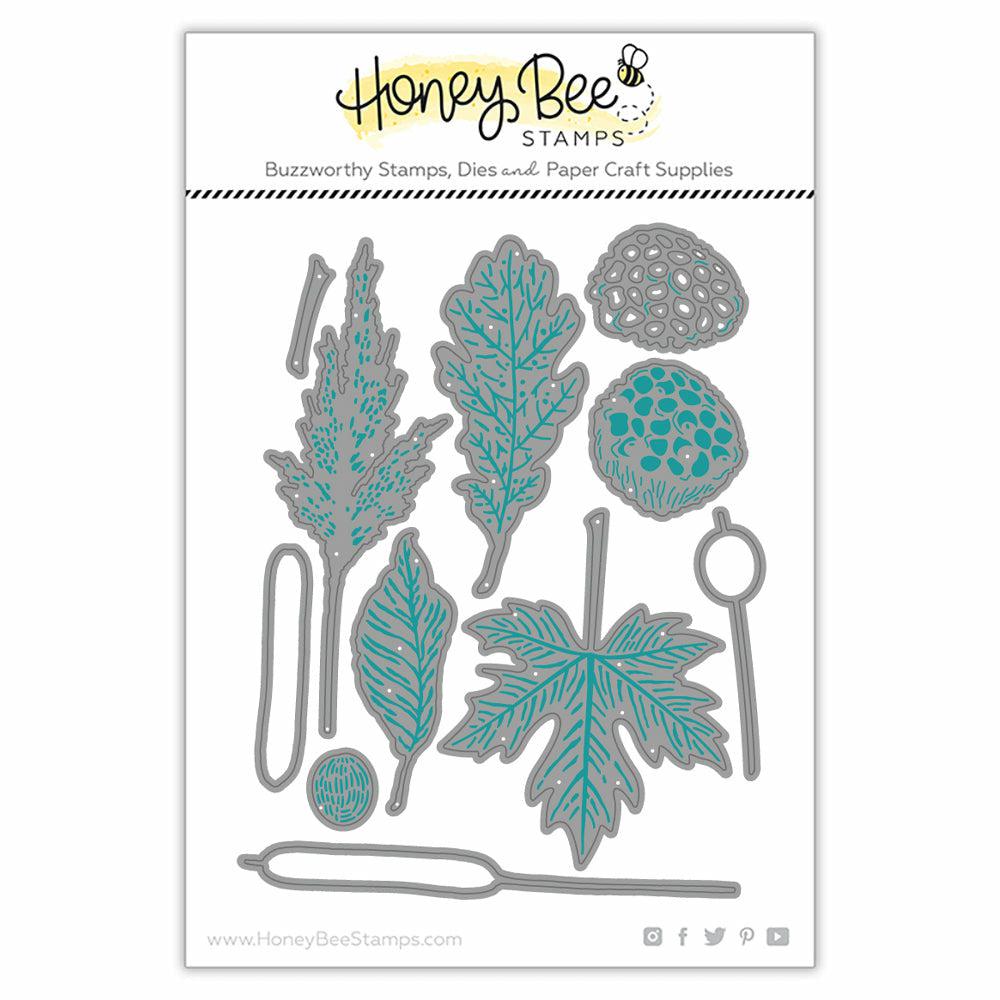 Honey Bee Stamps - Honey Cuts - Lovely Layers: Fall Foliage-ScrapbookPal