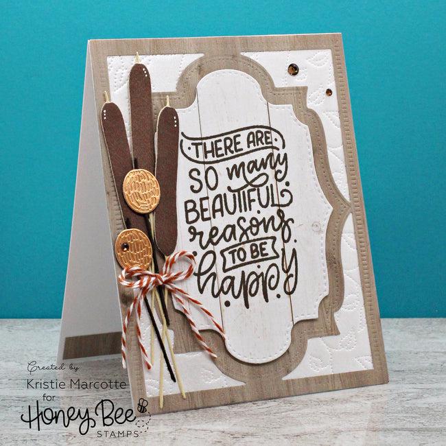 Honey Bee Stamps - Honey Cuts - Lovely Layers: Fall Foliage-ScrapbookPal