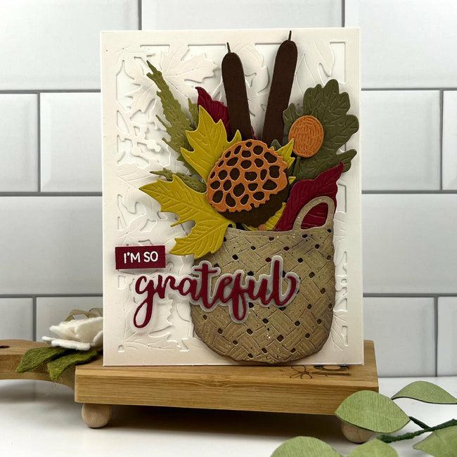 Honey Bee Stamps - Honey Cuts - Lovely Layers: Fall Foliage-ScrapbookPal