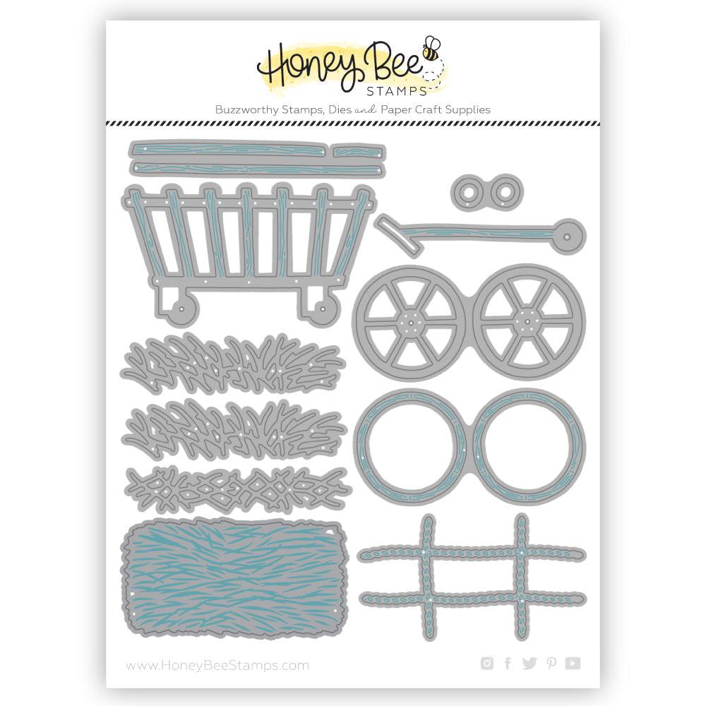 Honey Bee Stamps - Honey Cuts - Lovely Layers: Farm Cart-ScrapbookPal