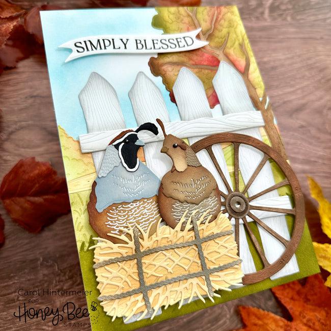 Honey Bee Stamps - Honey Cuts - Lovely Layers: Farm Cart-ScrapbookPal