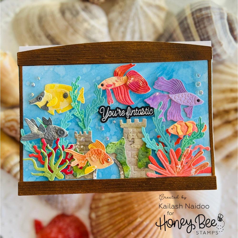Honey Bee Stamps - Honey Cuts - Lovely Layers: Tank Aquarium Add-On-ScrapbookPal