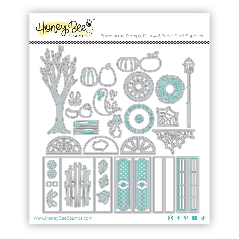 Honey Bee Stamps - Honey Cuts - Lovely Layers: Front Porch Falloween Add-On-ScrapbookPal