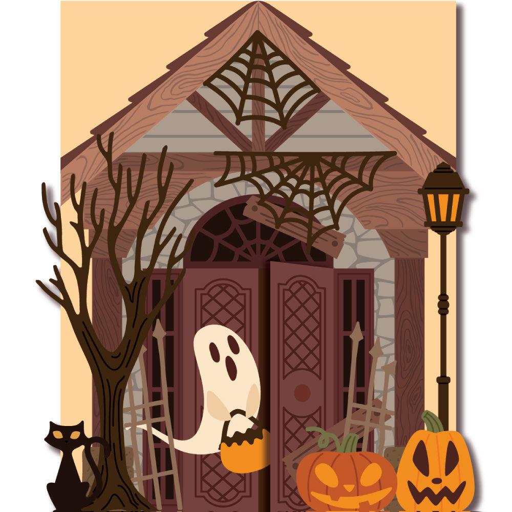 Honey Bee Stamps - Honey Cuts - Lovely Layers: Front Porch Falloween Add-On-ScrapbookPal