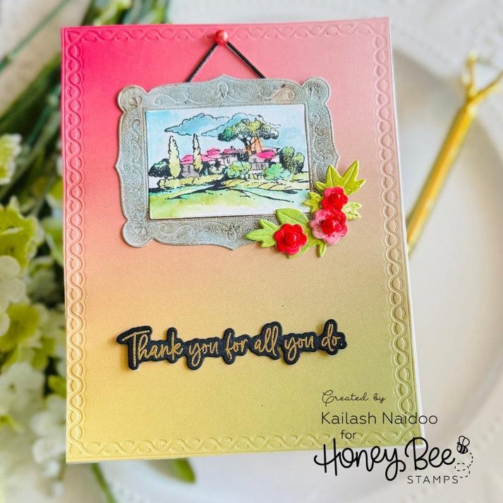 Honey Bee Stamps - Honey Cuts - Lovely Layers: Gallery Wall Art-ScrapbookPal