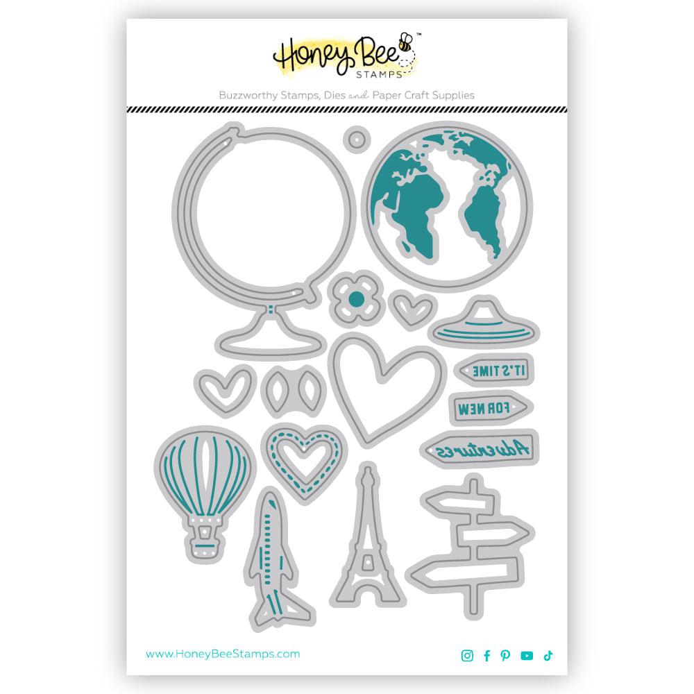 Honey Bee Stamps - Honey Cuts - Lovely Layers: Globe-ScrapbookPal