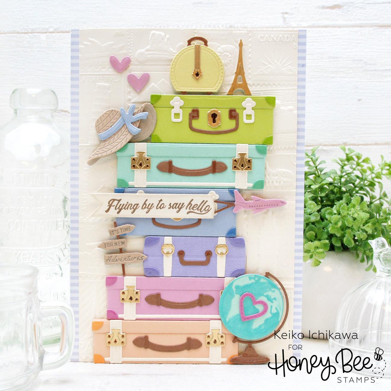 Honey Bee Stamps - Honey Cuts - Lovely Layers: Globe-ScrapbookPal