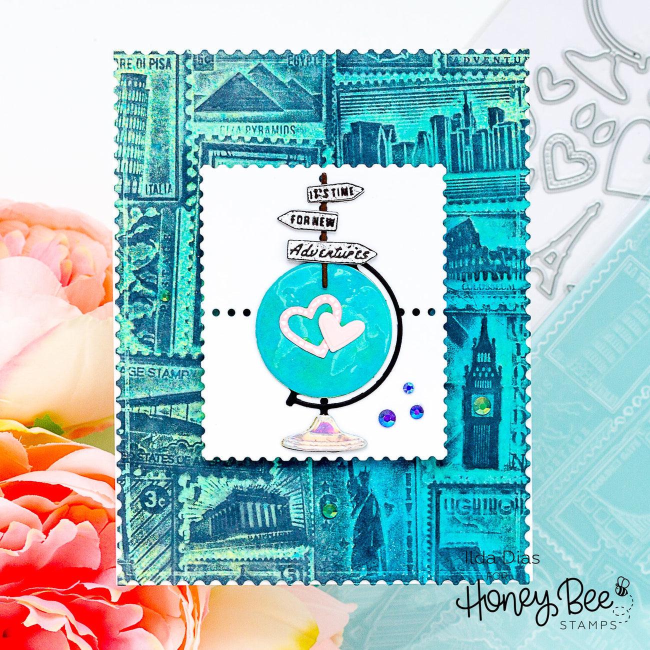 Honey Bee Stamps - Honey Cuts - Lovely Layers: Globe-ScrapbookPal