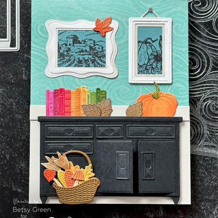 Honey Bee Stamps - Honey Cuts - Lovely Layers: Hoosier Cabinet Fall Add-On-ScrapbookPal