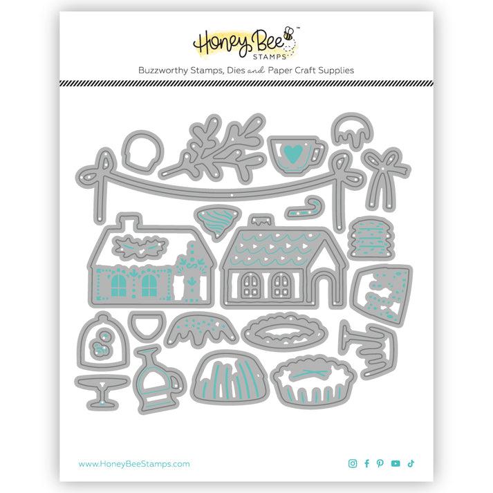 Honey Bee Stamps - Honey Cuts - Lovely Layers: Hoosier Cabinet - Holiday Add-On-ScrapbookPal