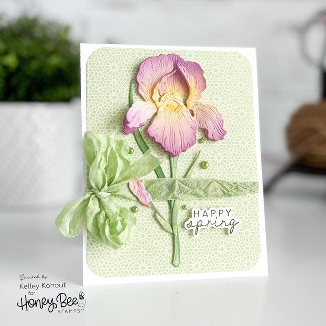 Honey Bee Stamps - Honey Cuts - Lovely Layers: Iris-ScrapbookPal