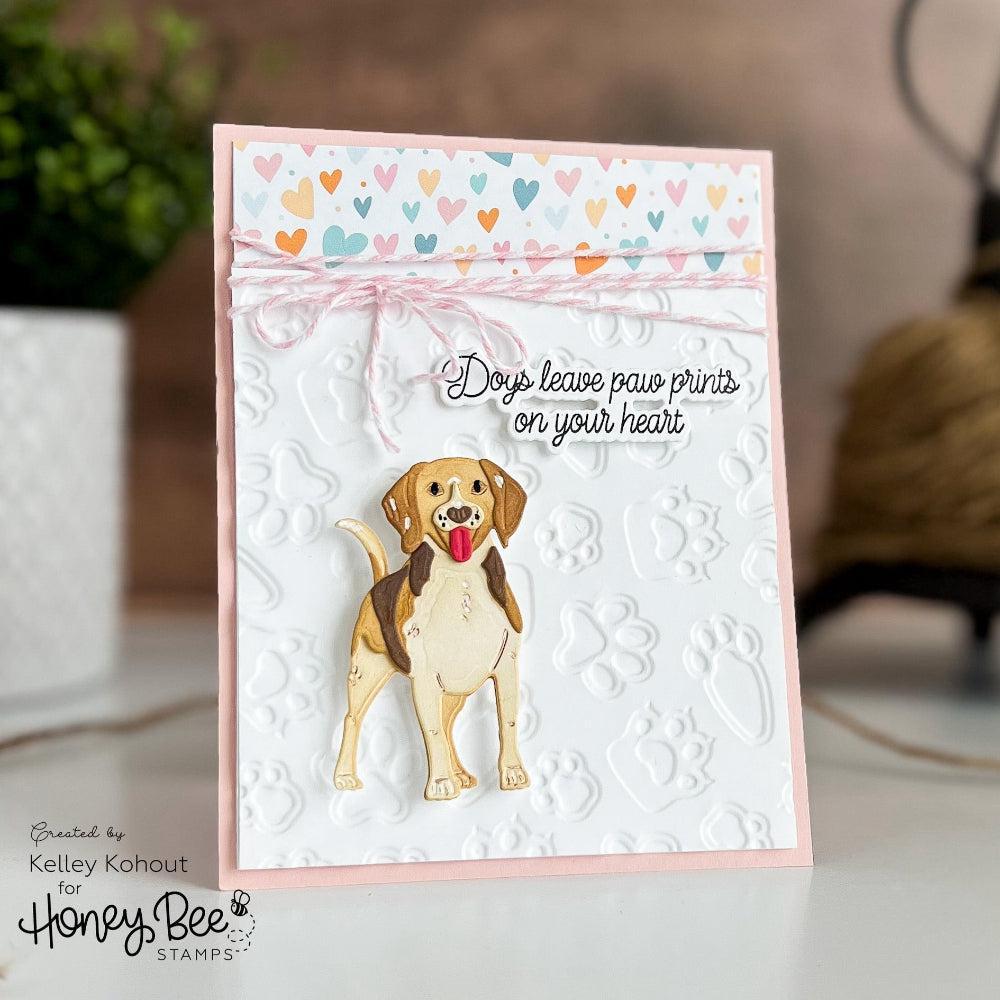Honey Bee Stamps - Honey Cuts - Lovely Layers: Medium Dogs-ScrapbookPal