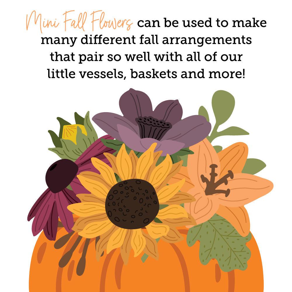 Honey Bee Stamps - Honey Cuts - Lovely Layers: Mini Fall Florals-ScrapbookPal