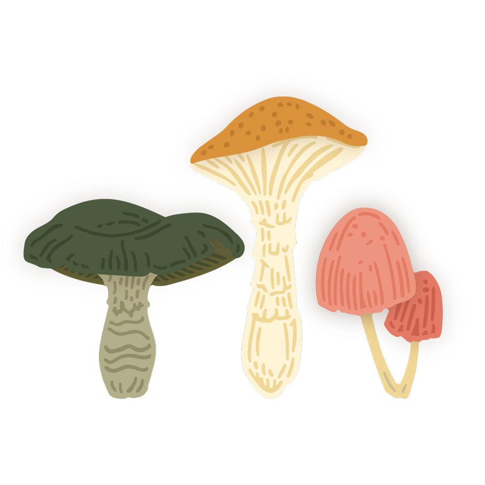Honey Bee Stamps - Honey Cuts - Lovely Layers: Mushroom-ScrapbookPal