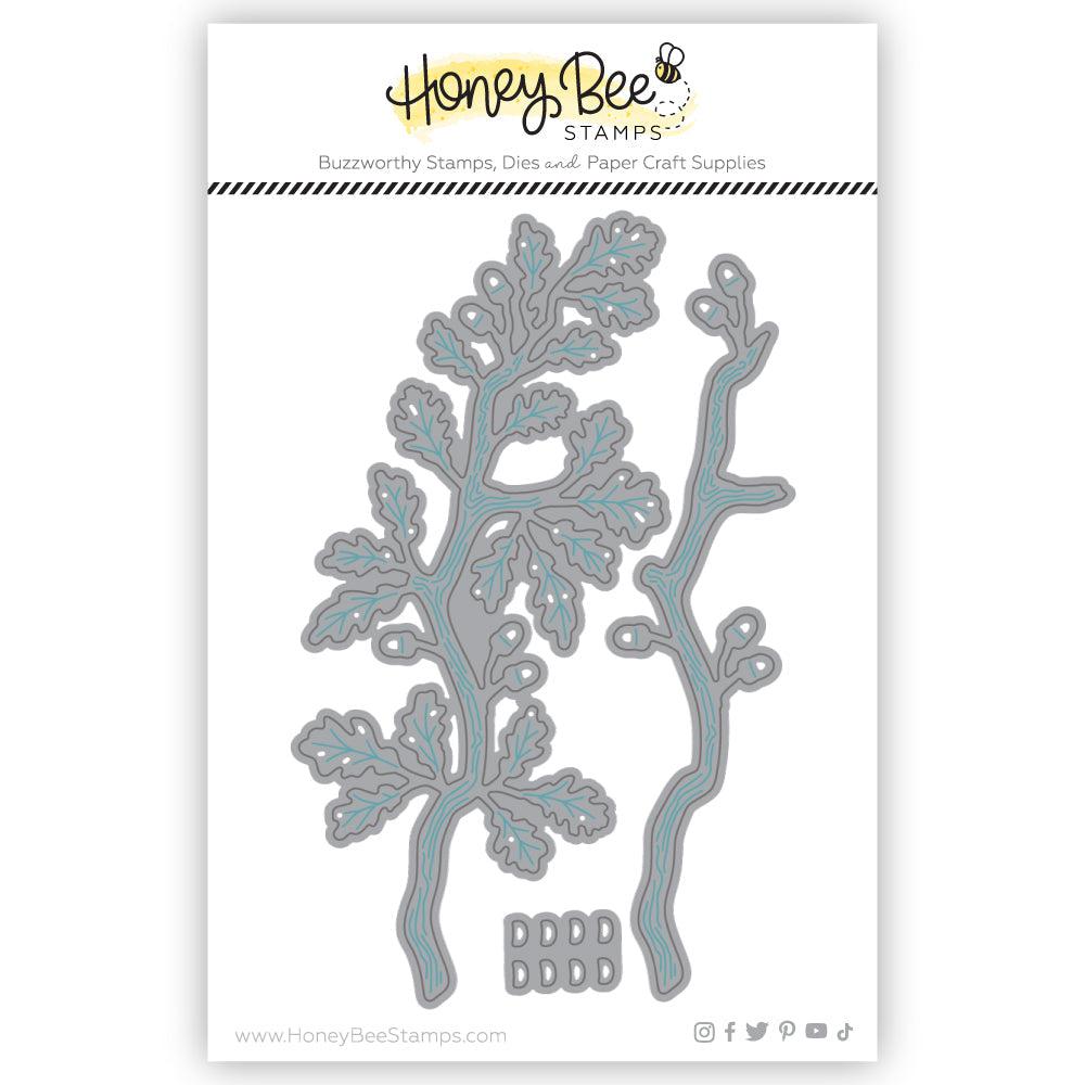 Honey Bee Stamps - Honey Cuts - Lovely Layers: Oak Branch-ScrapbookPal