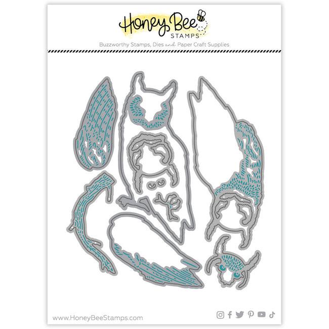 Honey Bee Stamps - Honey Cuts - Lovely Layers: Owl-ScrapbookPal