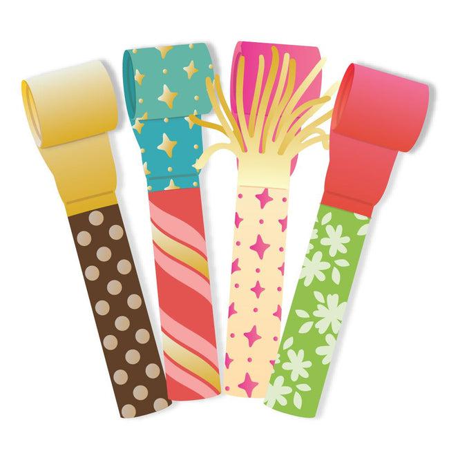 Honey Bee Stamps - Honey Cuts - Lovely Layers: Party Blower-ScrapbookPal