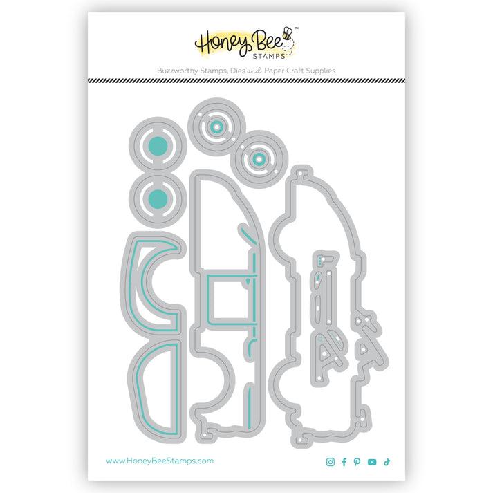 Honey Bee Stamps - Honey Cuts - Lovely Layers: Pedal Car-ScrapbookPal