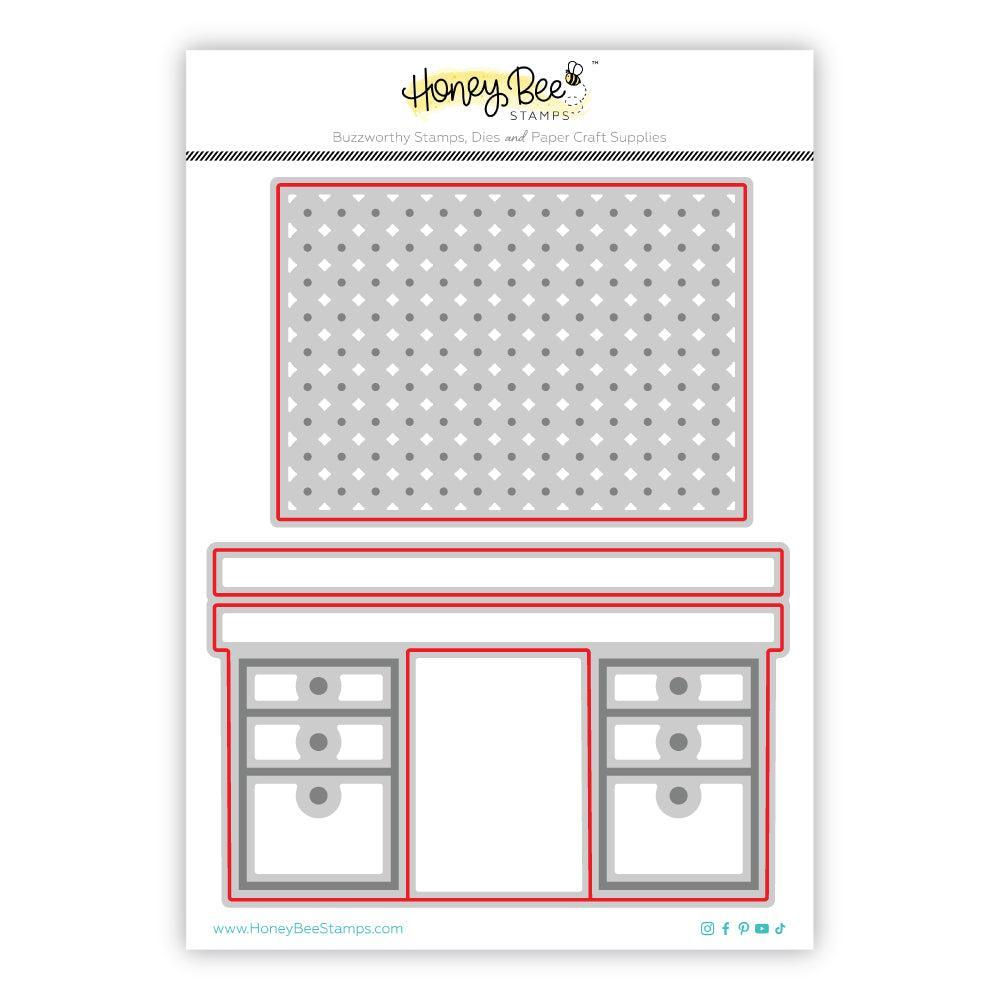 Honey Bee Stamps - Honey Cuts - Lovely Layers: Pegboard &amp; Desk-ScrapbookPal