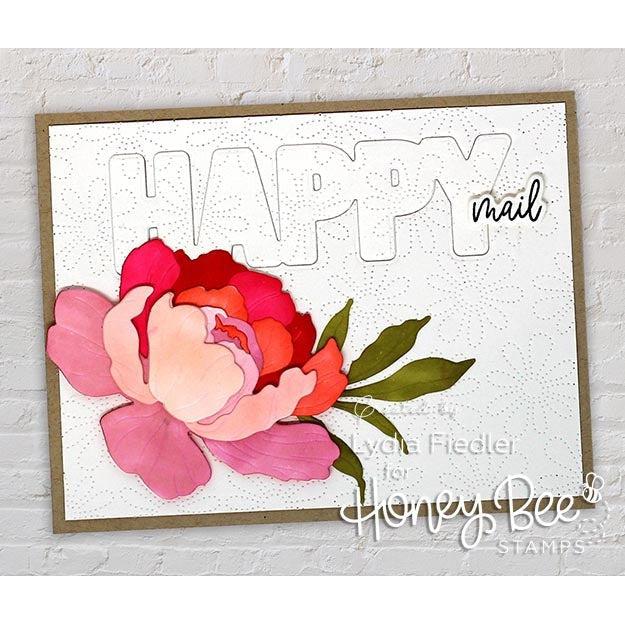 Honey Bee Stamps - Honey Cuts - Lovely Layers: Peony-ScrapbookPal