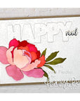 Honey Bee Stamps - Honey Cuts - Lovely Layers: Peony-ScrapbookPal