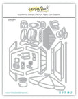 Honey Bee Stamps - Honey Cuts - Lovely Layers: Picnic Table-ScrapbookPal