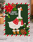 Honey Bee Stamps - Honey Cuts - Lovely Layers: Porch Goose-ScrapbookPal